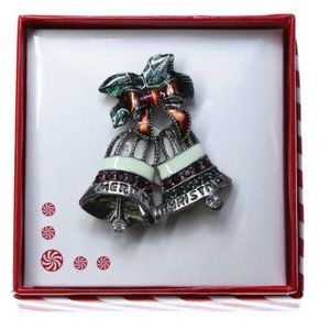 Holiday Bell Brooch